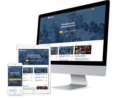 Online University - Web Platform & Branding - Website Creatie