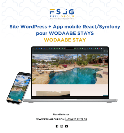 Site WordPress + App mobile React/Symfony pour WODAABE STAYS - Mobile App