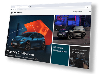 Référencement pour Cupra (Volkswagen) - Digitale Strategie