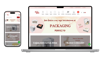 Tienda Online a medida para Decopast - E-Commerce