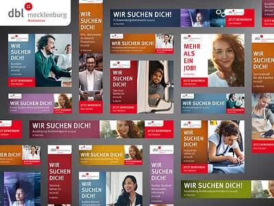 dbl - Recruiting Kampagne - Webseitengestaltung