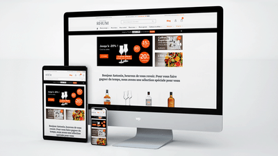 Boutique Rhum - E-commerce
