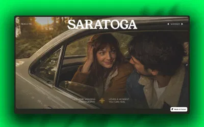 Saratoga - Website Creation