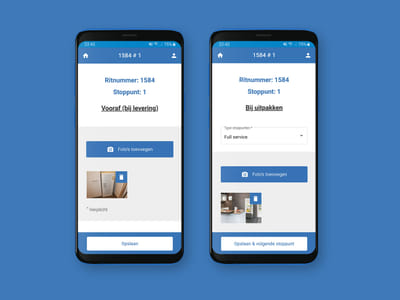 STS NL - Mobile app & web applicatie - Mobile App