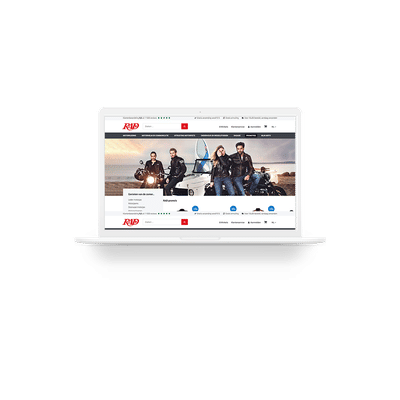 UX-design RAD webshop - Ergonomie (UX/UI)