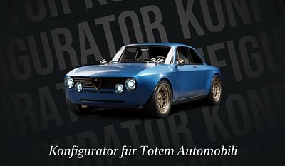Automotive configurator for Totem Automobili - 3D