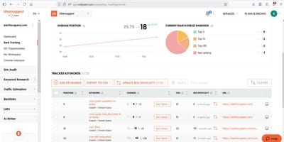 website ranks for target keywords - Digitale Strategie
