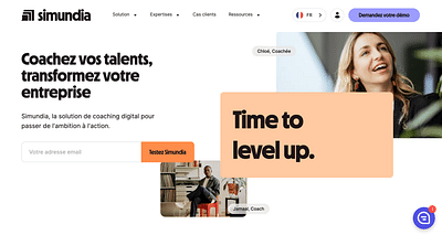 Simundia - Refonte site web - Website Creation