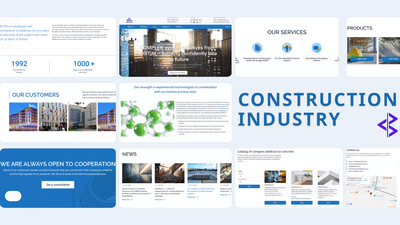 MISTIM – Website Redesign for a Concrete Admixtures Manufacturer - Website Creation