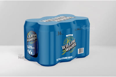 Ultra Strong Beer Packaging Design for Willow Woods Brewery - Packaging