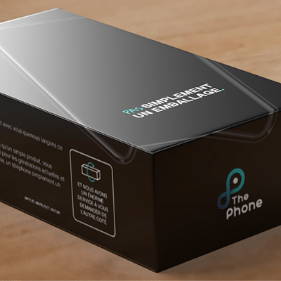 Packaging The Phone - Branding y posicionamiento de marca