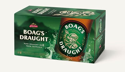 James Boag's: heritage beer packaging system refresh - Graphic Design