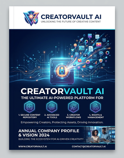 CreatorVault AI cover