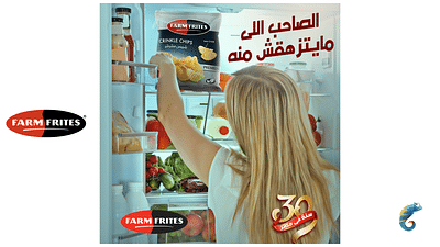Farm Frites 30 Year Anniversary In Egypt - Image de marque & branding