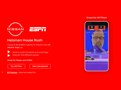 ESPN X NIssan AR Filter - 3D