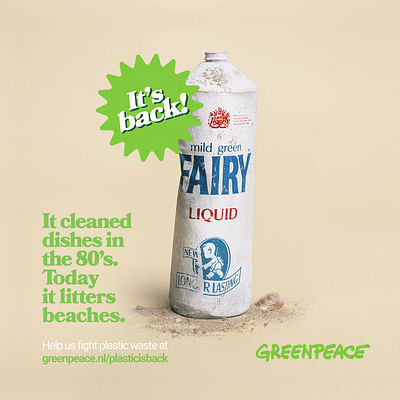 Greenpeace Plastic Is Back - Online Advertising