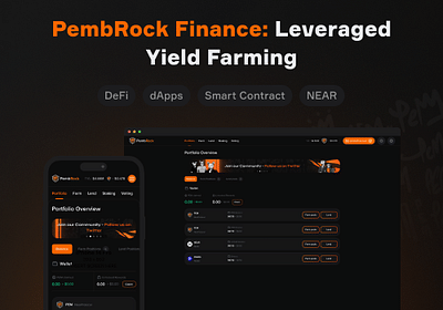 Leveraged Yield Farming application - Software Entwicklung