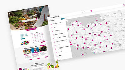 Refonte graphique - Plateforme Produits-Locaux - Application web