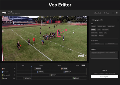 A real breakthrough in sports broadcasting and ana - Web Application