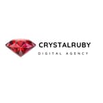 CRYSTALRUBY DIGITAL AGENCY logo
