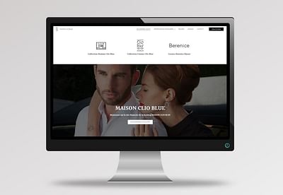MAISON CLIO BLUE - Website Creatie