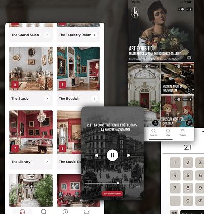 Musée Jacquemart-André - L'application visiteurs - Application mobile