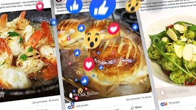 Restaurant Social Media - Grafikdesign