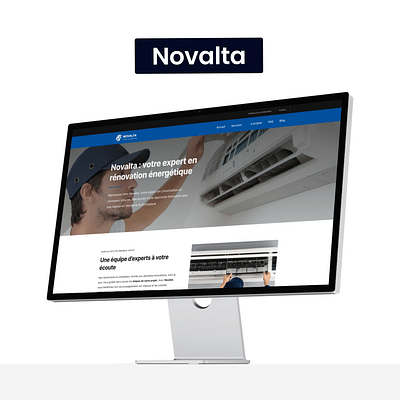 Création de site internet - Novalta - Webseitengestaltung