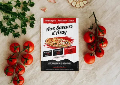 Flyer Aux saveurs d'Azay - Print
