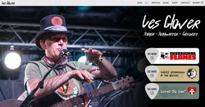 Loved Up Les Website - Copywriting