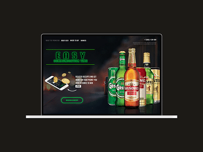 Development of a Promo Website for Heineken - Digital Strategy