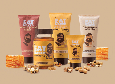 Eat Naked Branding, Identity & Packaging - Branding y posicionamiento de marca