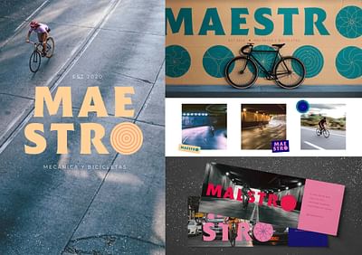 Maestro: Mecánica y bicicletas - Publicité