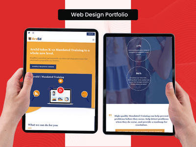 Website Development For Education Industry Client - Création de site internet