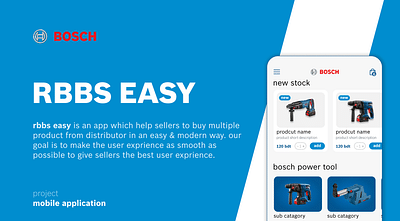 RBBS Easy  |  Mobile Application Development - App móvil