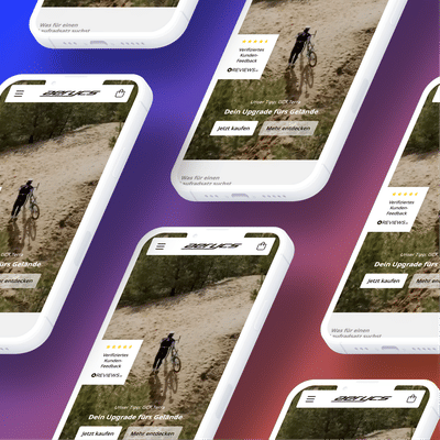 Shopify Shop für aerycs - E-Commerce