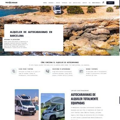 Alquiler de Caravanas - SEO y E-commerce - SEO