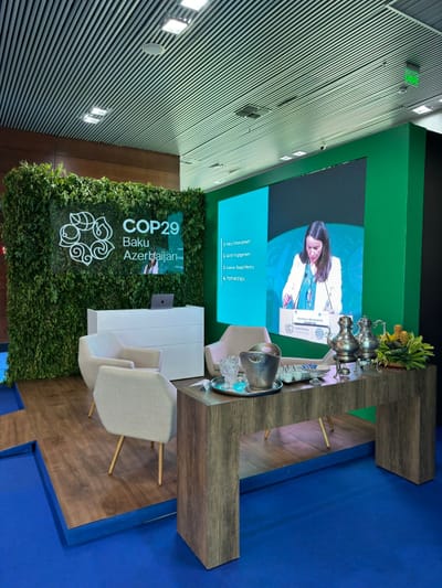 COP29 Information stand - Print