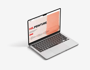 Mr Peinture : Site Web - Design & graphisme