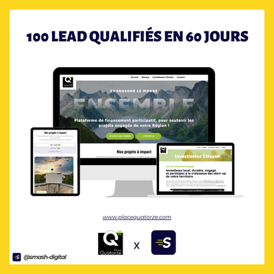 100 lead qualifiés en 60 jours - Growth Marketing