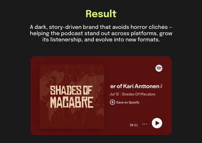 Shades of Macabre - Branding, Visual Identity - Diseño Gráfico