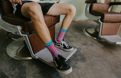 Rockhopper Socks Goes Edgy - Photographie