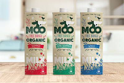 MOO Organic - Verpackungsdesign