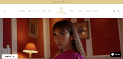 ECOMMERCE pour boutique de bijoux - E-commerce