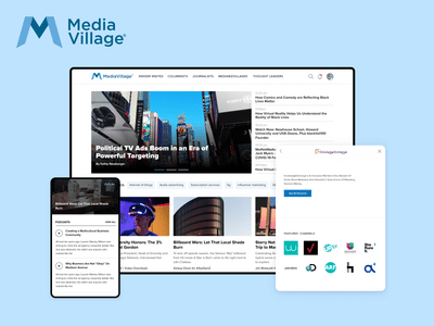 MediaVillage Boosts UX with a Revamped Portal - Creazione di siti web