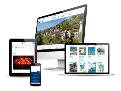 Refonte du site de la Mairie de Royat - Webseitengestaltung