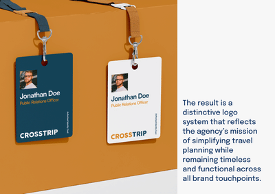 Logo Design & Brand Mark System - CrossTrip - Diseño Gráfico