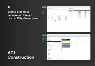 Increasing operational efficiency through CRM dev - Software Ontwikkeling