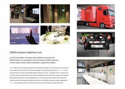 EGGER ROADSHOW TRUCK - Publicidad