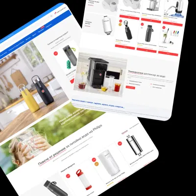 E-Commerce Website for Water Store - Creación de Sitios Web